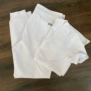 Casma small top/ medium petite Zamora WHITE